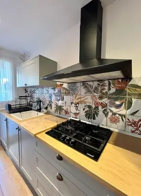 Una cocina o zona de cocina en Apartamento terraza privada