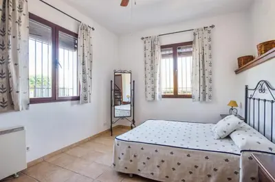 Cama o camas de una habitación en Casa Rural El Rincón