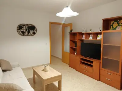 Una televisión o centro de entretenimiento en TorcalSweet