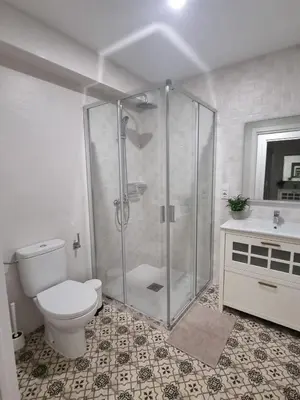 Un baño de Hacienda Santa Barbara