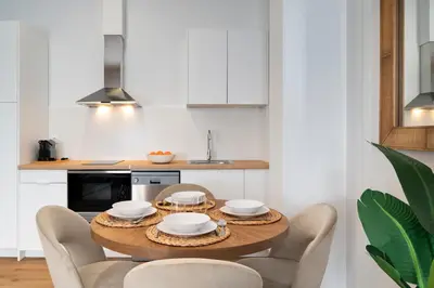 Una cocina o zona de cocina en Magno Apartments Jardines de Meca