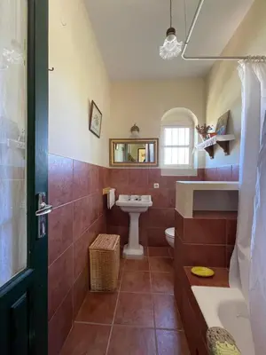 Un baño de Finca Olivo Llorón