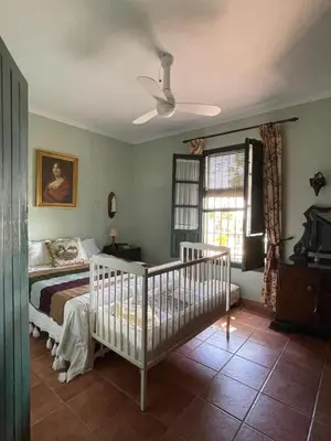 Cama o camas de una habitación en Finca Olivo Llorón