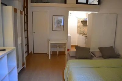Cama o camas de una habitación en Estudio Las Setas I