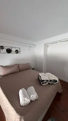 Cama o camas de una habitación en HINIESTA Centro
