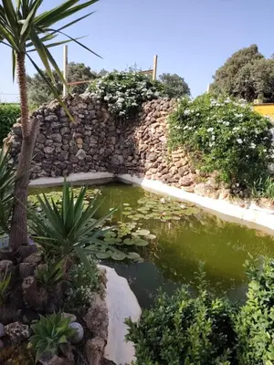Jardín al aire libre en Villa Santa Ana