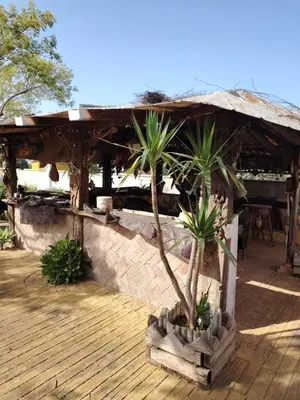 Jardín al aire libre en Villa Santa Ana