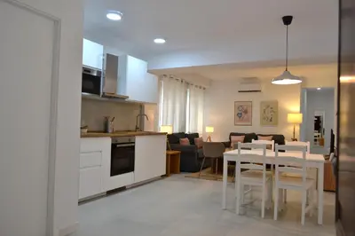 Una cocina o zona de cocina en SunShine San Nicolas