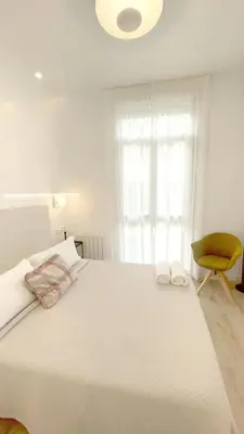 Cama o camas de una habitación en Eduardo Lucena Córdoba Center