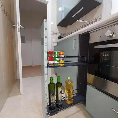 Una cocina o zona de cocina en Piso de diseño en el centro de Córdoba by beBalmy