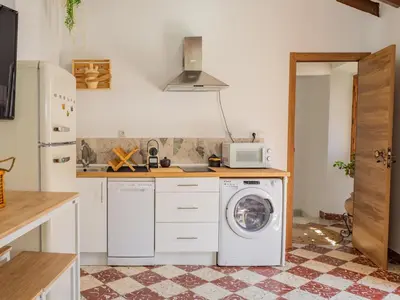 Una cocina o zona de cocina en Cubo's Noches de Luna Family Casabermeja House