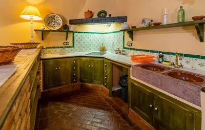 Una cocina o zona de cocina en Finca Molino Don Zoilo