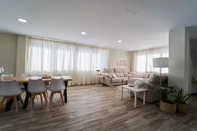 Zona de estar de Villa Canela