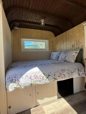 Cama o camas de una habitación en Casa Carla Andalucia, Caminito del Rey
