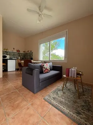 Zona de estar de Casa Carla Andalucia, Caminito del Rey