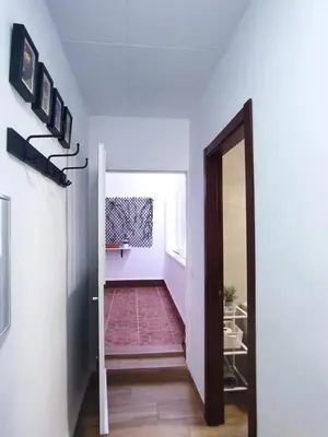 Cama o camas de una habitación en Apartamento Turístico Córdoba Centro Jardín