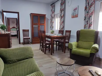 Zona de estar de Apartamento Turístico Córdoba Centro Jardín