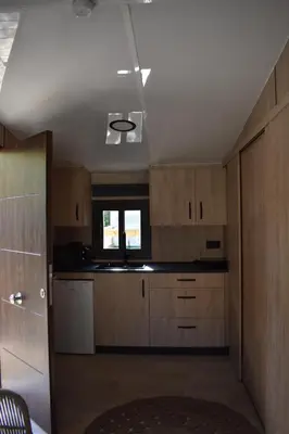 Una cocina o zona de cocina en Camping Valdeluna