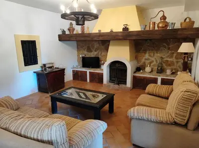 Zona de estar de Villa el Membrillar