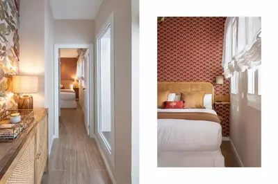 Cama o camas de una habitación en Alohamundi Jerónimo Hernández