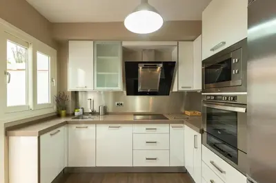 Una cocina o zona de cocina en Alhondiga Central Suite By Valcambre