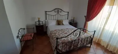 Cama o camas de una habitación en Casa Estrella