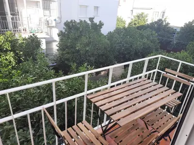 Un balcón o terraza de Savio apartamento