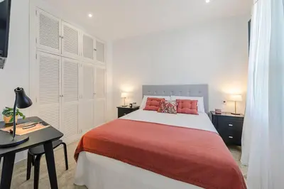 Cama o camas de una habitación en AvantiStays Hercules
