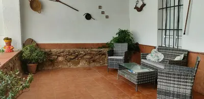 Zona de estar de La Parrita