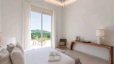 Cama o camas de una habitación en Villa Selena Antequera by Ruralidays