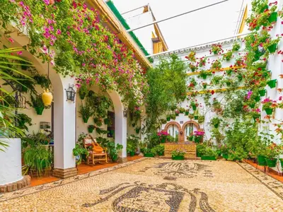 Jardín al aire libre en NUEVO RIBERA Arcangel Suite