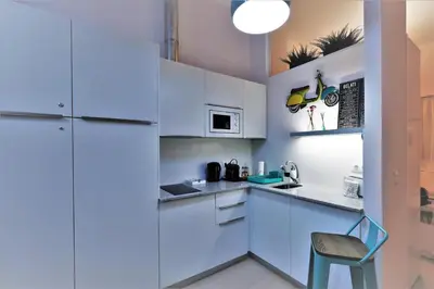 Una cocina o zona de cocina en Apartamento San Bernardo - Kainga Homes