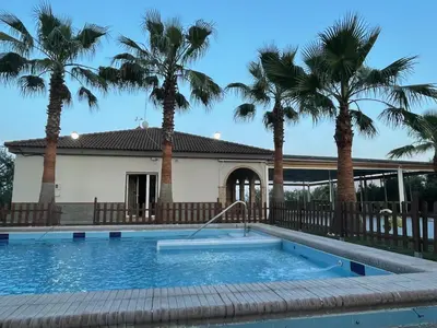 Piscina en o cerca de Finca Laurel