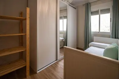 Cama o camas de una habitación en Apartamento Fuentesal