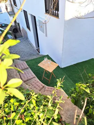 Jardín al aire libre en Casa rural El Rincón de la Yedra
