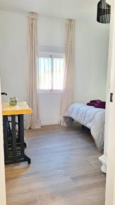 Cama o camas de una habitación en Casa rural El Rincón de la Yedra