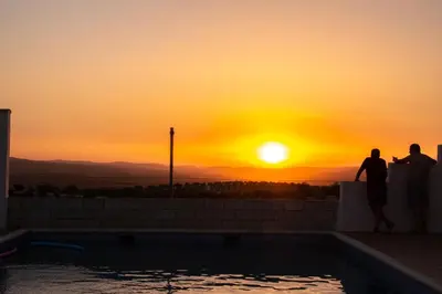 Amanecer o atardecer desde la casa o chalet o alrededores