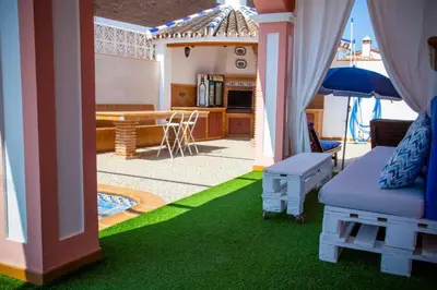 Zona de estar de Villa Ana Todo Confort