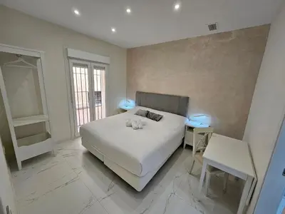 Cama o camas de una habitación en Casa Palacio Garci-Perez