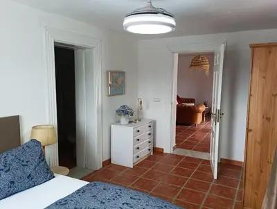 Cama o camas de una habitación en Los Alcornoquillos