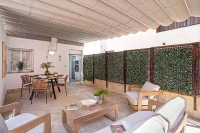 Zona de estar de Genteel Home San Pablo Terrace