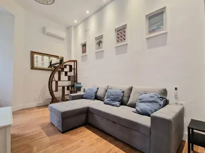 Zona de estar de Estudio Espacioso y Céntrico Sevilla
