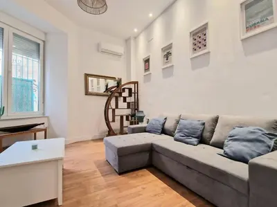 Zona de estar de Estudio Espacioso y Céntrico Sevilla