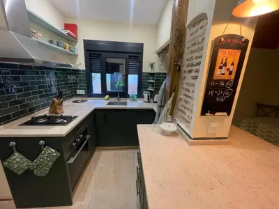 Una cocina o zona de cocina en Entre Tres Campanas