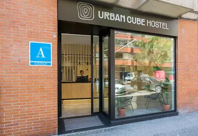 Plano de Urban Cube Hostel Sevilla