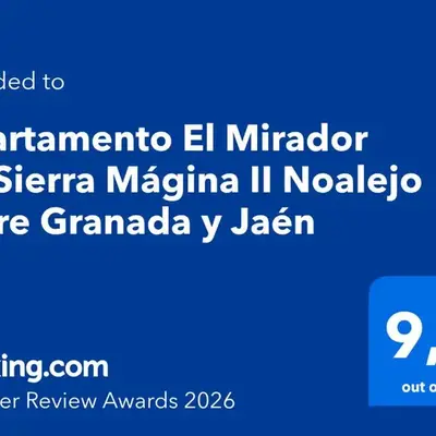 Apartamento El Mirador de Sierra Mágina II Noalejo entre Granada y Jaén