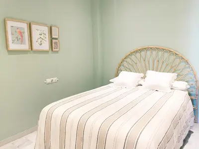 Cama o camas de una habitación en Ático la Estrella