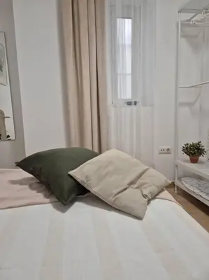 Cama o camas de una habitación en Hostfy Centro, San Román