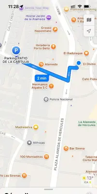 Plano de Acogedor estudio en Alameda Centro