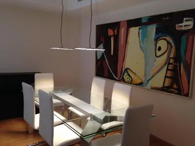 Zona de estar de Casa con espectaculares vistas a Sevilla